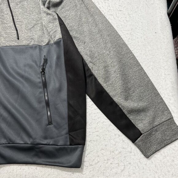 Foundry Supply Co. Men's XXL Full Zip Athletic Hoodie Quick Dri Sweatshirt - Picture 4 of 11